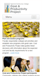 Mobile Screenshot of costandproductivity.org